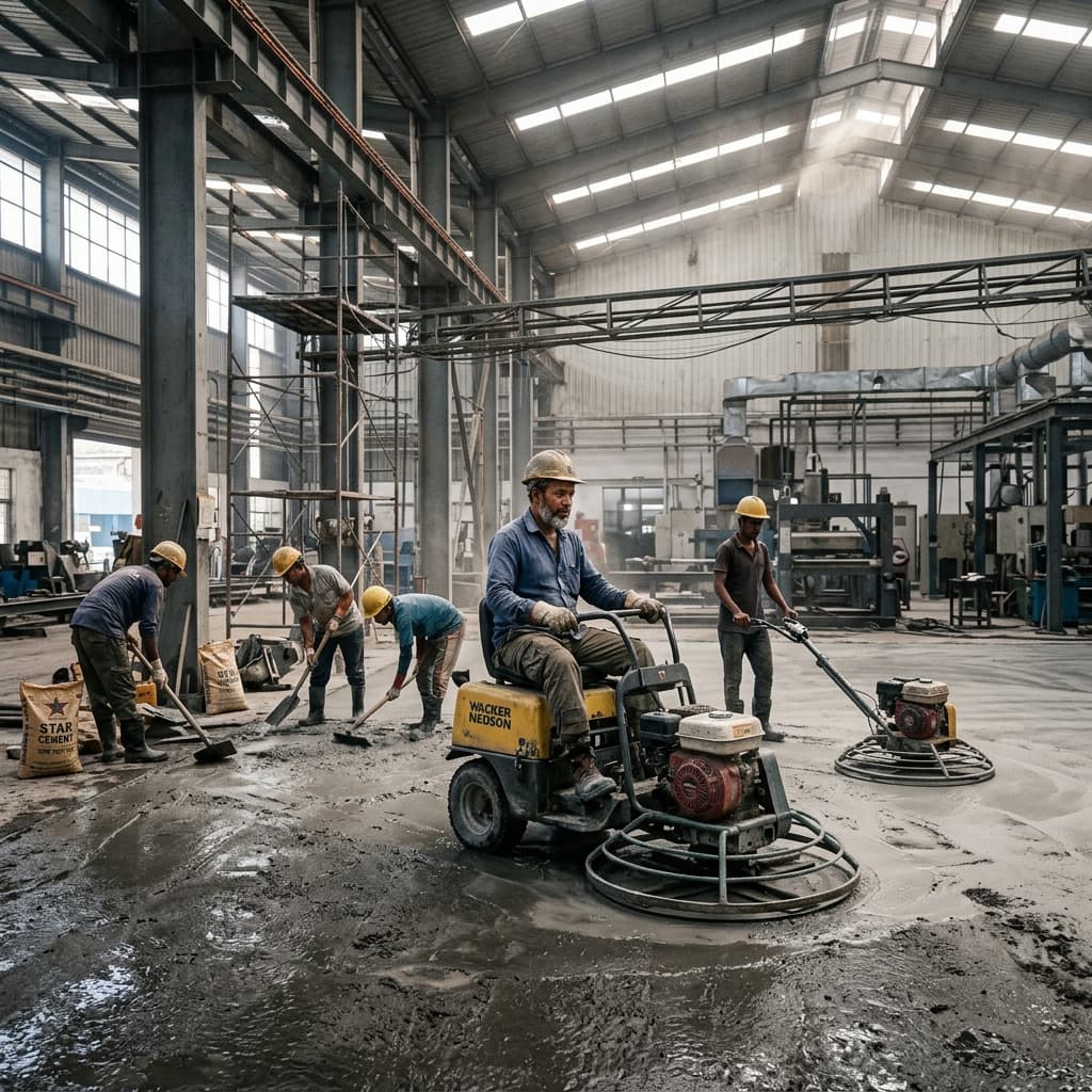 Pharmaceutical Production Floor
